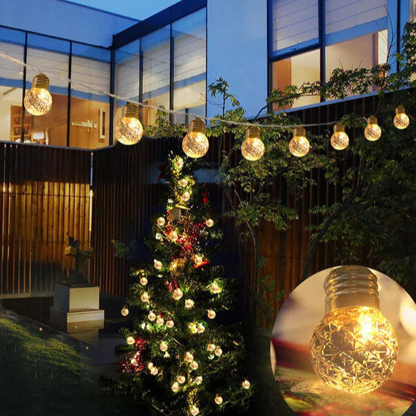 SolarFest™ – 5m–12m Outdoor LED Festoon String Lights