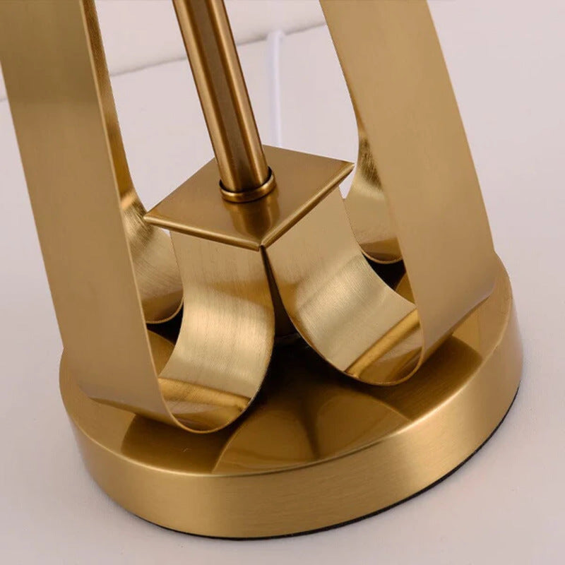 Aureum – Table Lamp with Golden Cone Design
