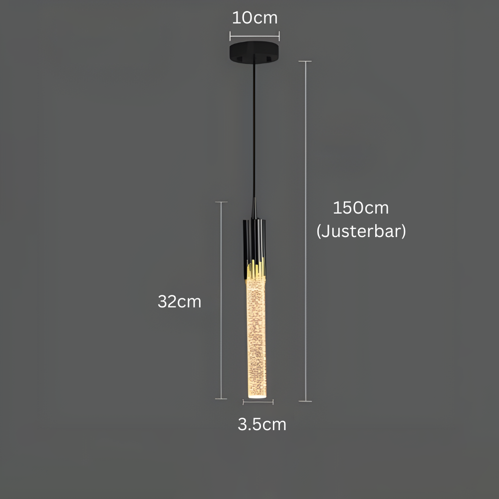 GoldenPegs – Elegant Pendant Light with Gold Accents