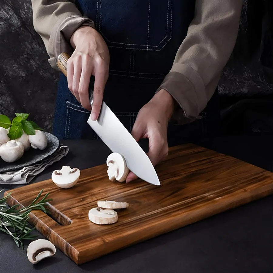 OakEdge – Premium Solid Wood Cutting Board