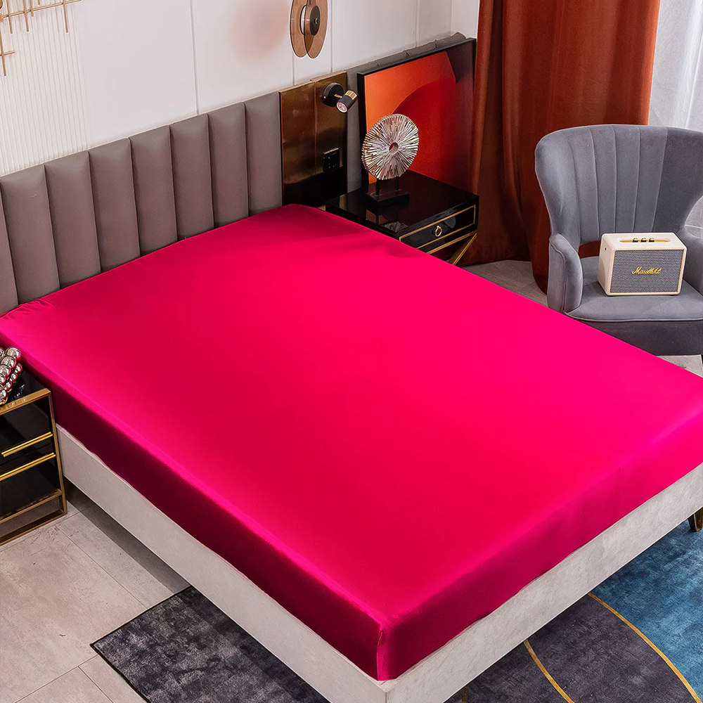 19 Momme Mulberry Silk Seamless Fitted Sheet