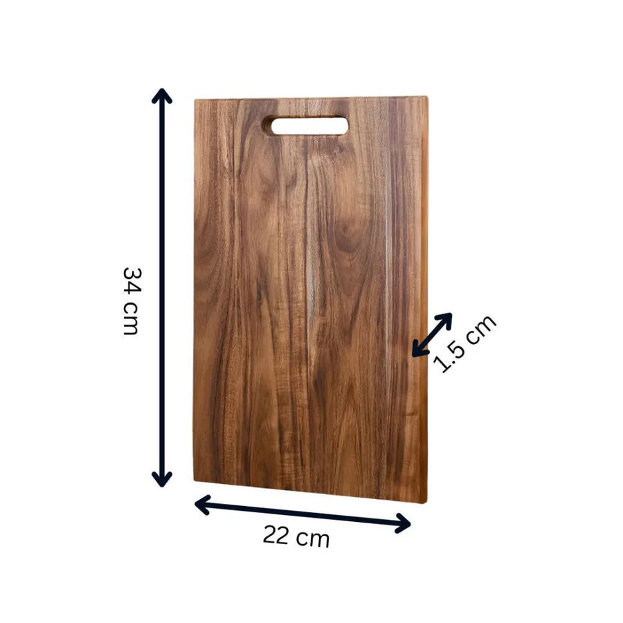 OakEdge – Premium Solid Wood Cutting Board