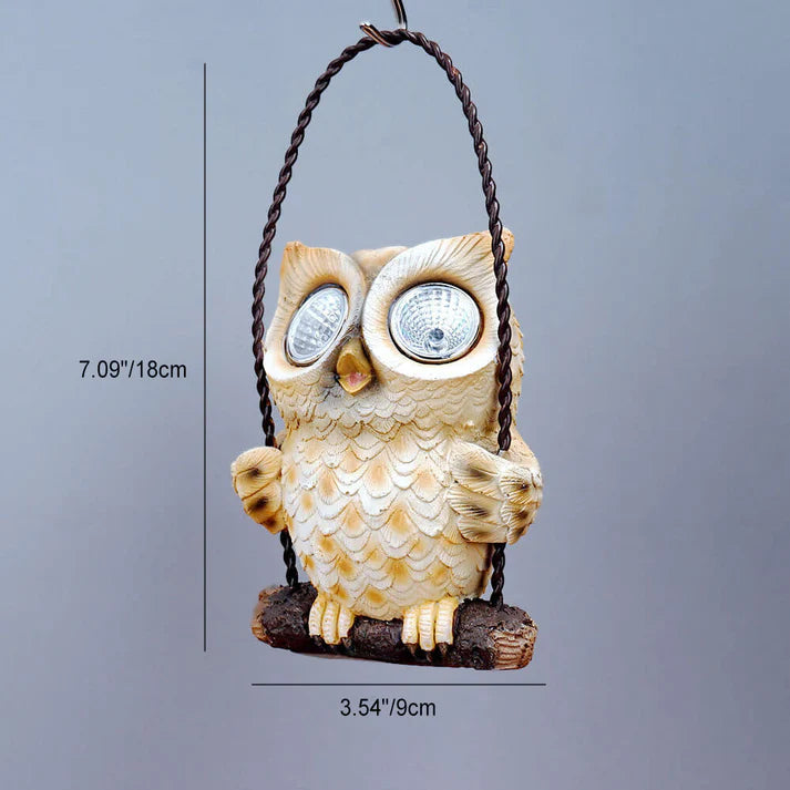 OwlForest - Decorative Solar Owl LED Night light