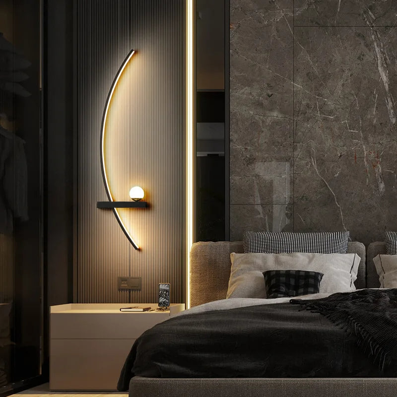 Lumosphere – Slim LED Wall Lights (Set of 2)