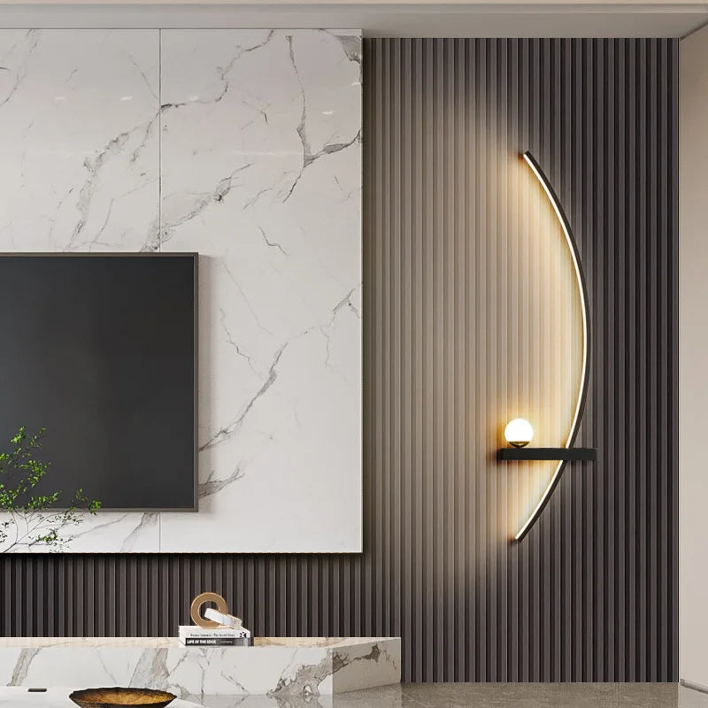 Lumosphere – Slim LED Wall Lights (Set of 2)