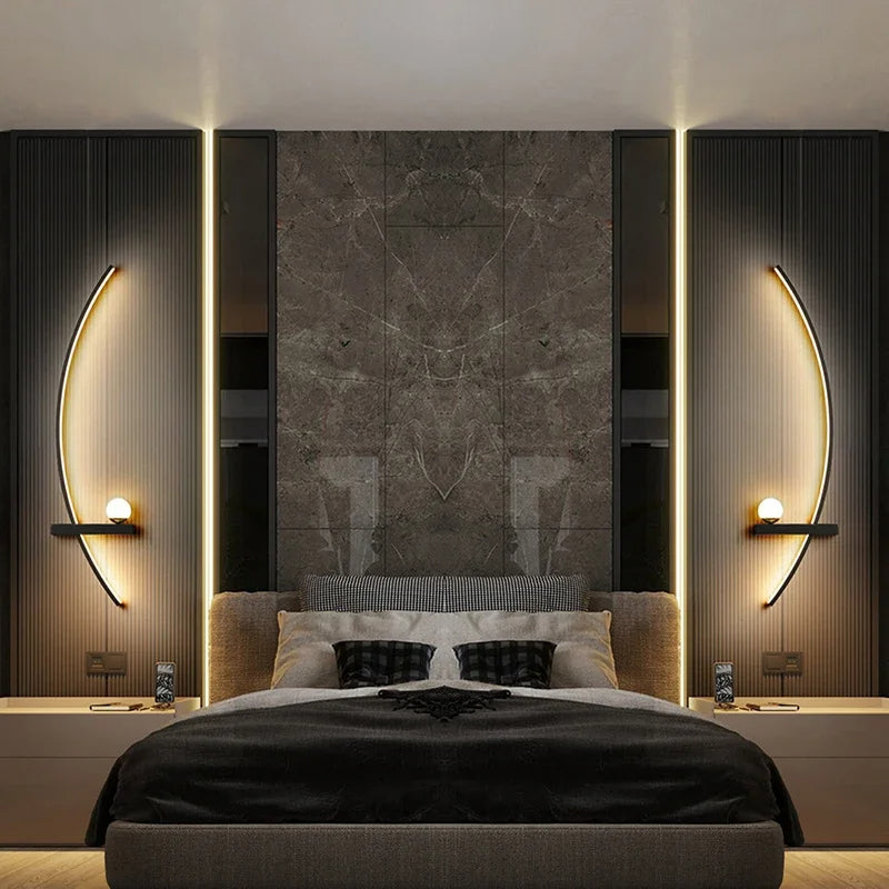 Lumosphere – Slim LED Wall Lights (Set of 2)