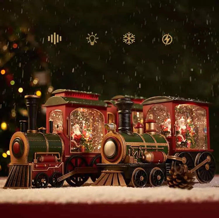 Christmas Snow Effect Train Deluxe