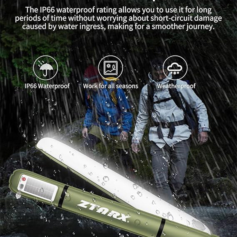 LumaTrek – Foldable Solar LED Adventure Light