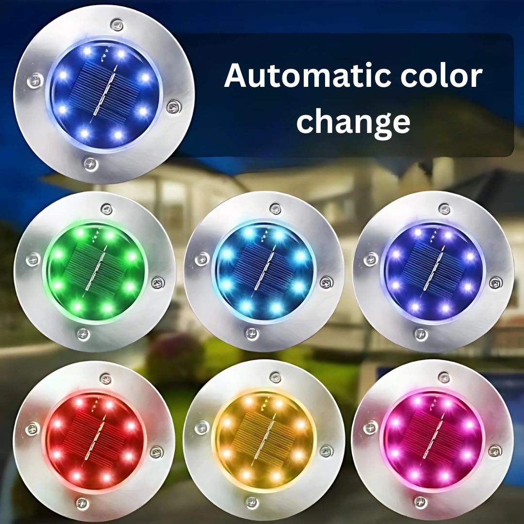 OrbiGlo - Waterproof LED Solar Ground Light