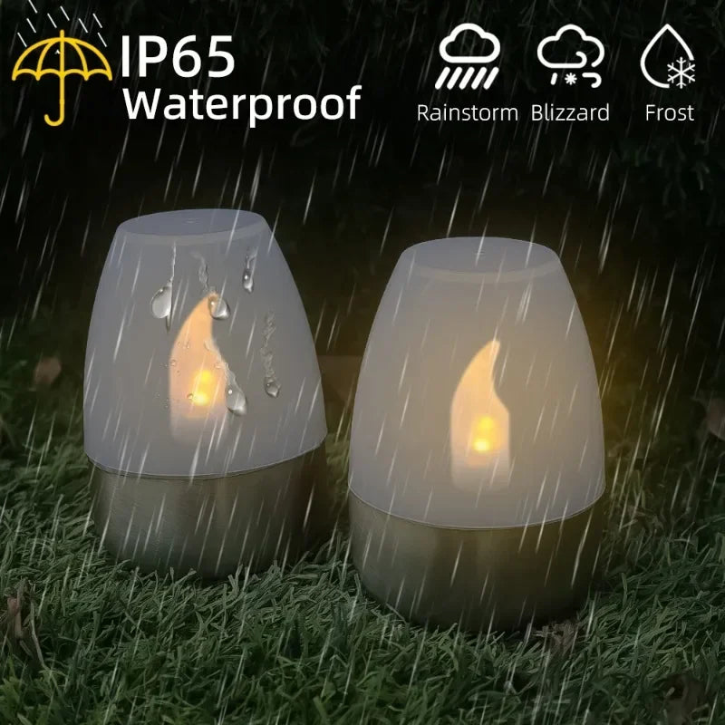 Solar Waterproof LED Candles
