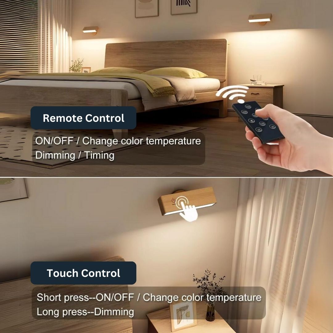 Portable 360° Rechargeable LED Wall Lamp