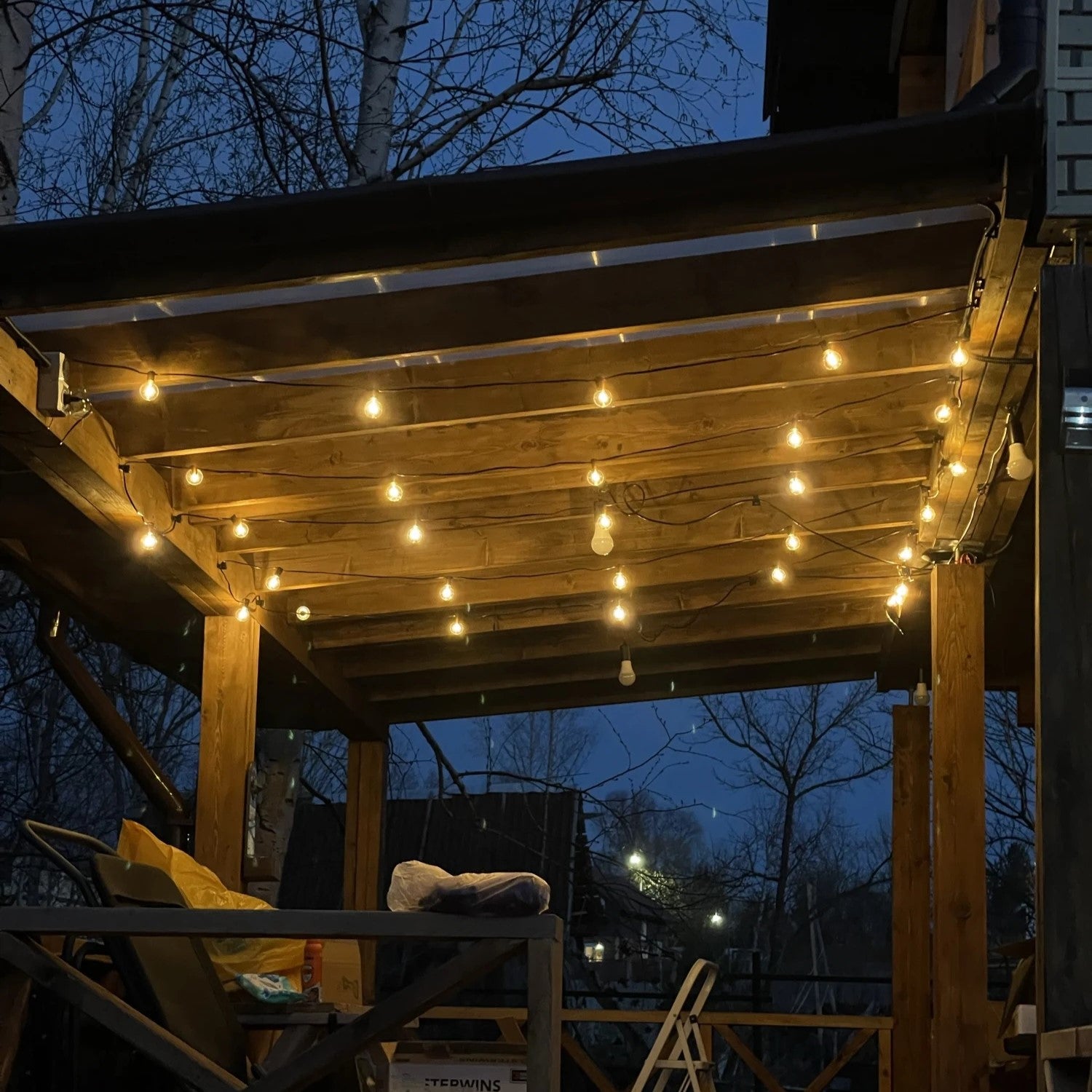 SolarBulb™ - Dual Power Sphere String Lights