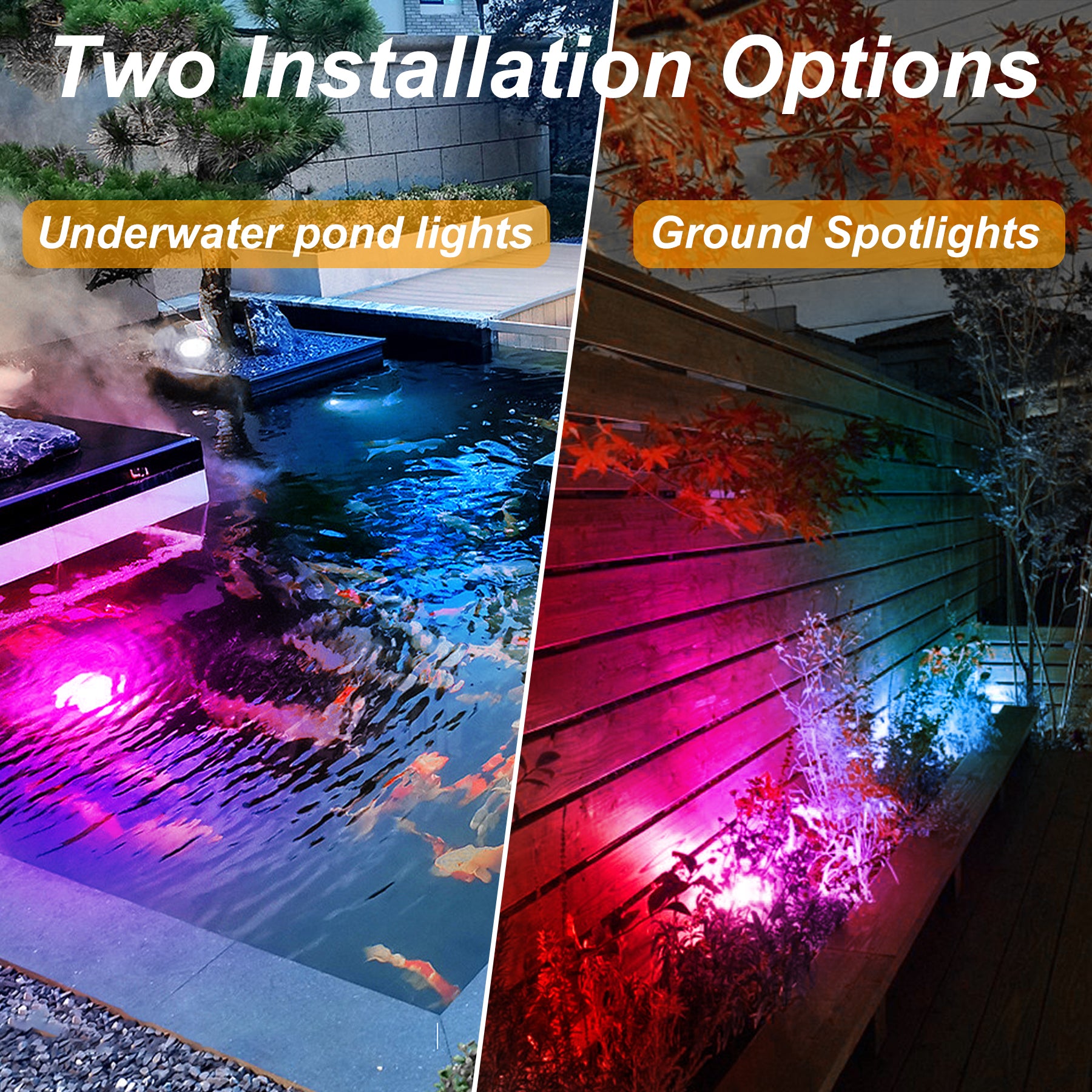 ColourWave™- Solar RGB Pond & Pool Lights