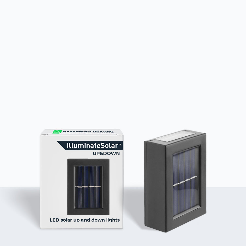 Up&Down- LED solar up and down lights (2 Pack)