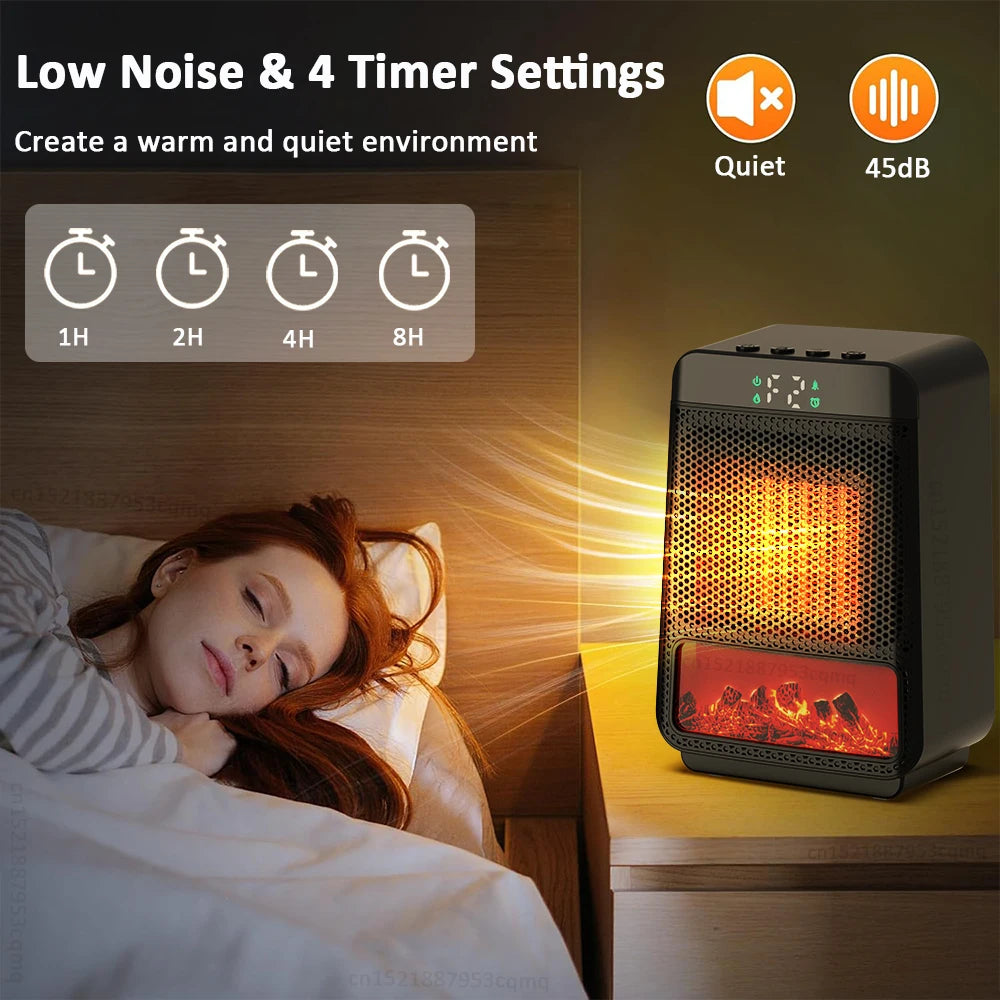 Portable Energy-Efficient Plug In Electric Heater