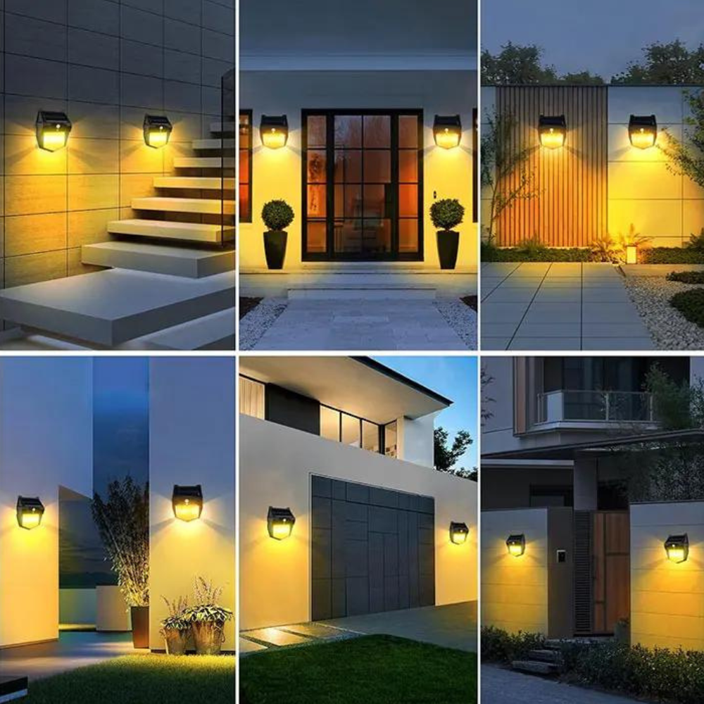 Suncrest™ - IP65 Solar wall lamp