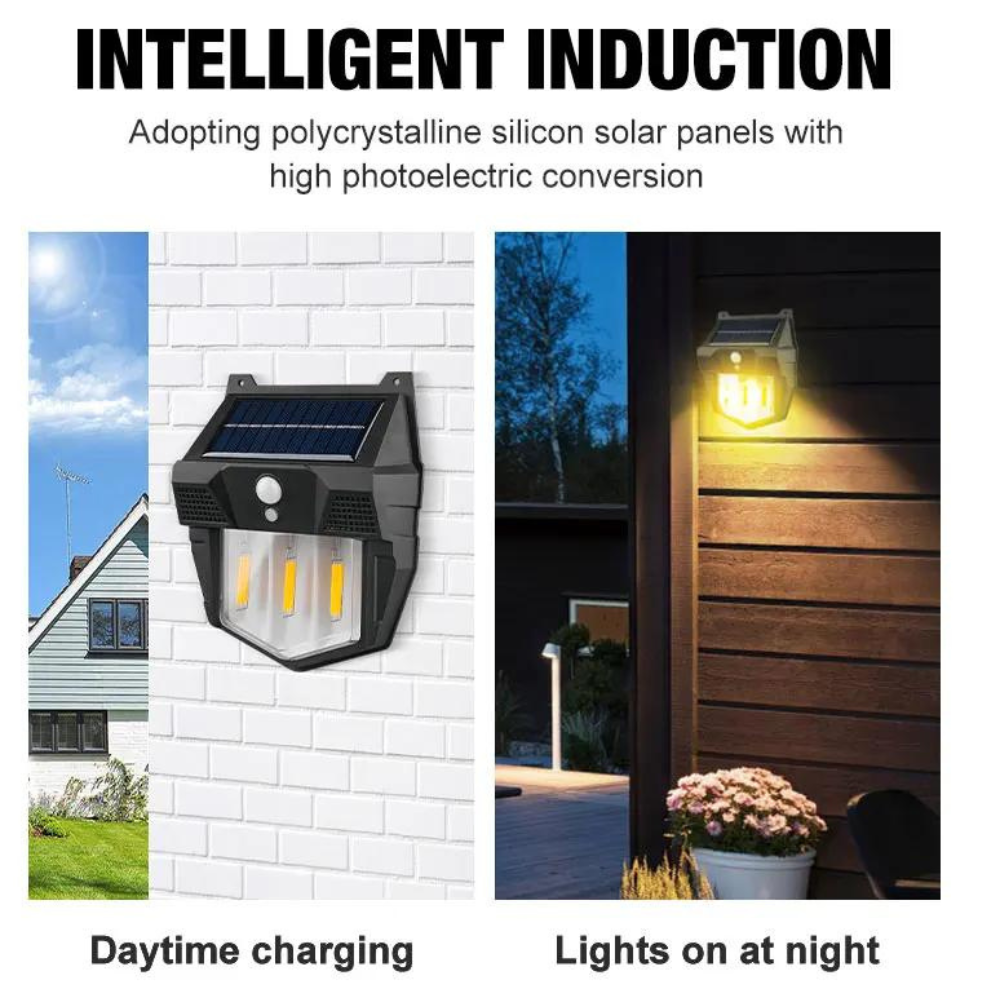 Suncrest™ - IP65 Solar wall lamp