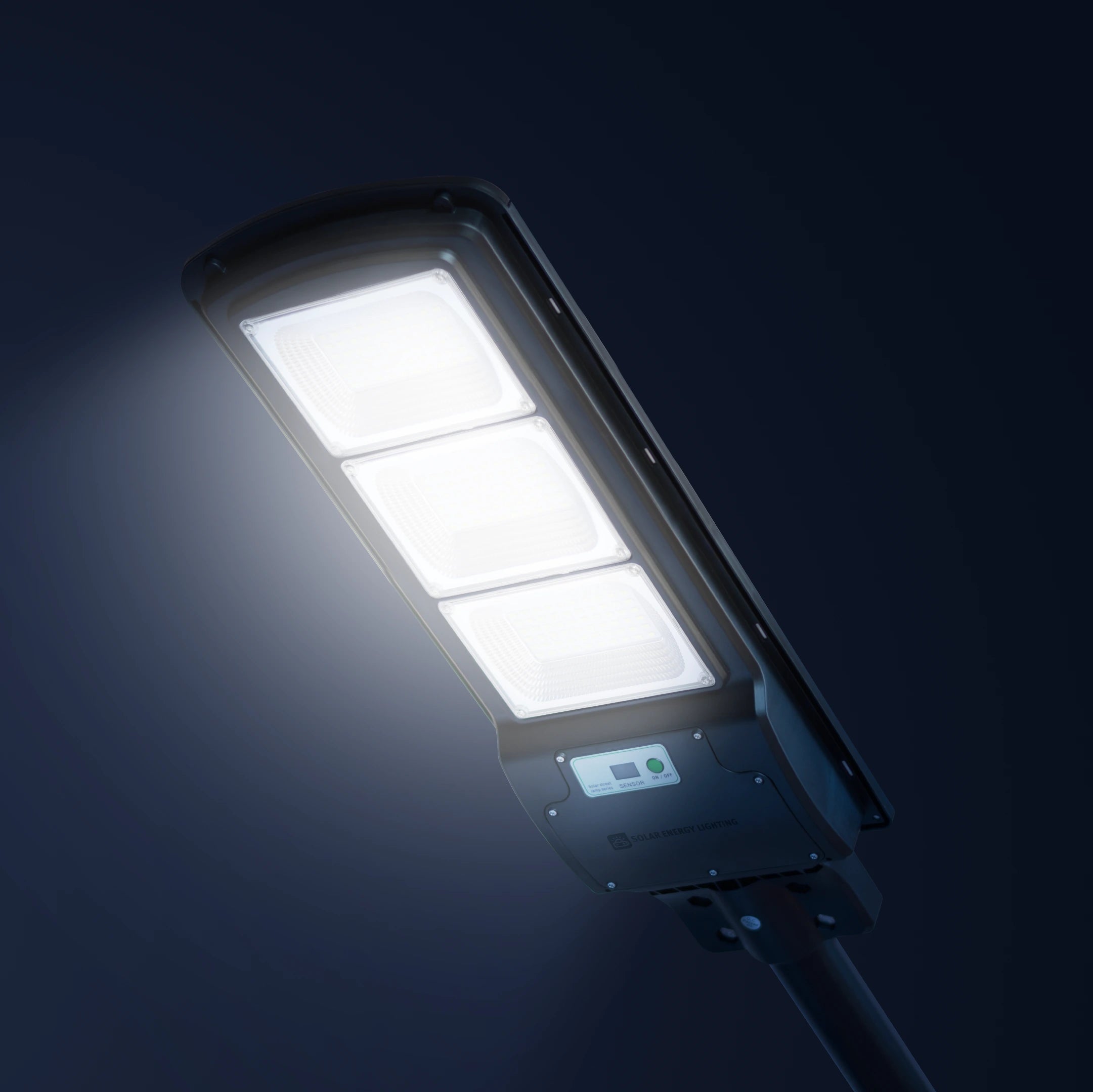 IlluminateSolarMega™- The Ultimate 375W/6500 Lumens Ultra-Bright Solar Street Light