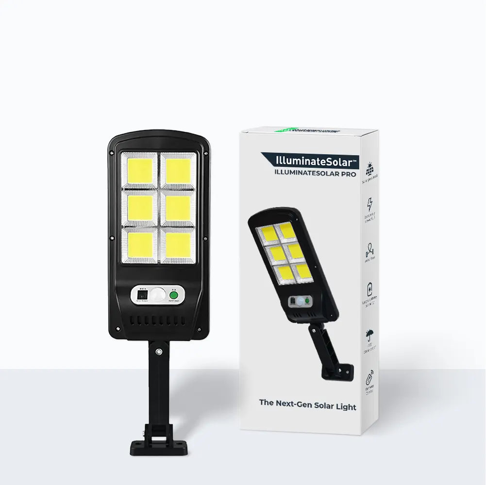 IlluminateSolar™- The Ultra Bright Solar Powered Street LED Lamp