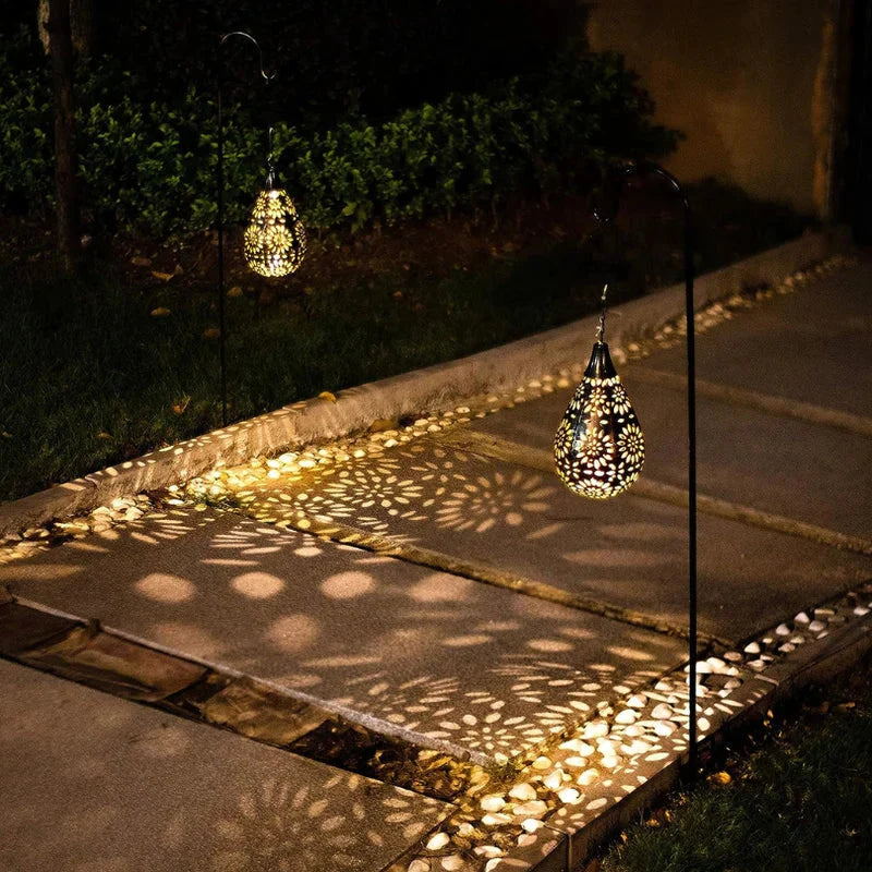 SolarDrop Glow – Hanging Solar Garden Light