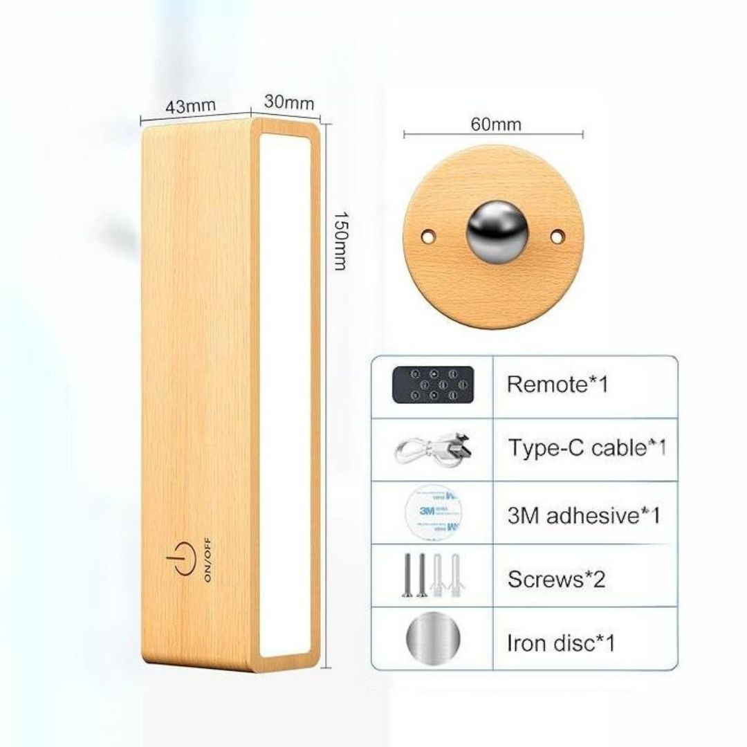 Portable 360° Rechargeable LED Wall Lamp