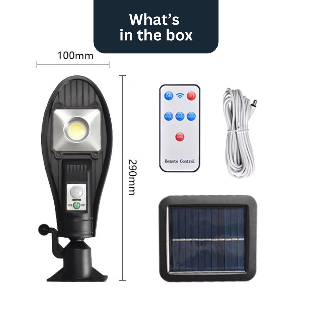 Solar Street Light with 1500 Lumens (Clearance Sale)