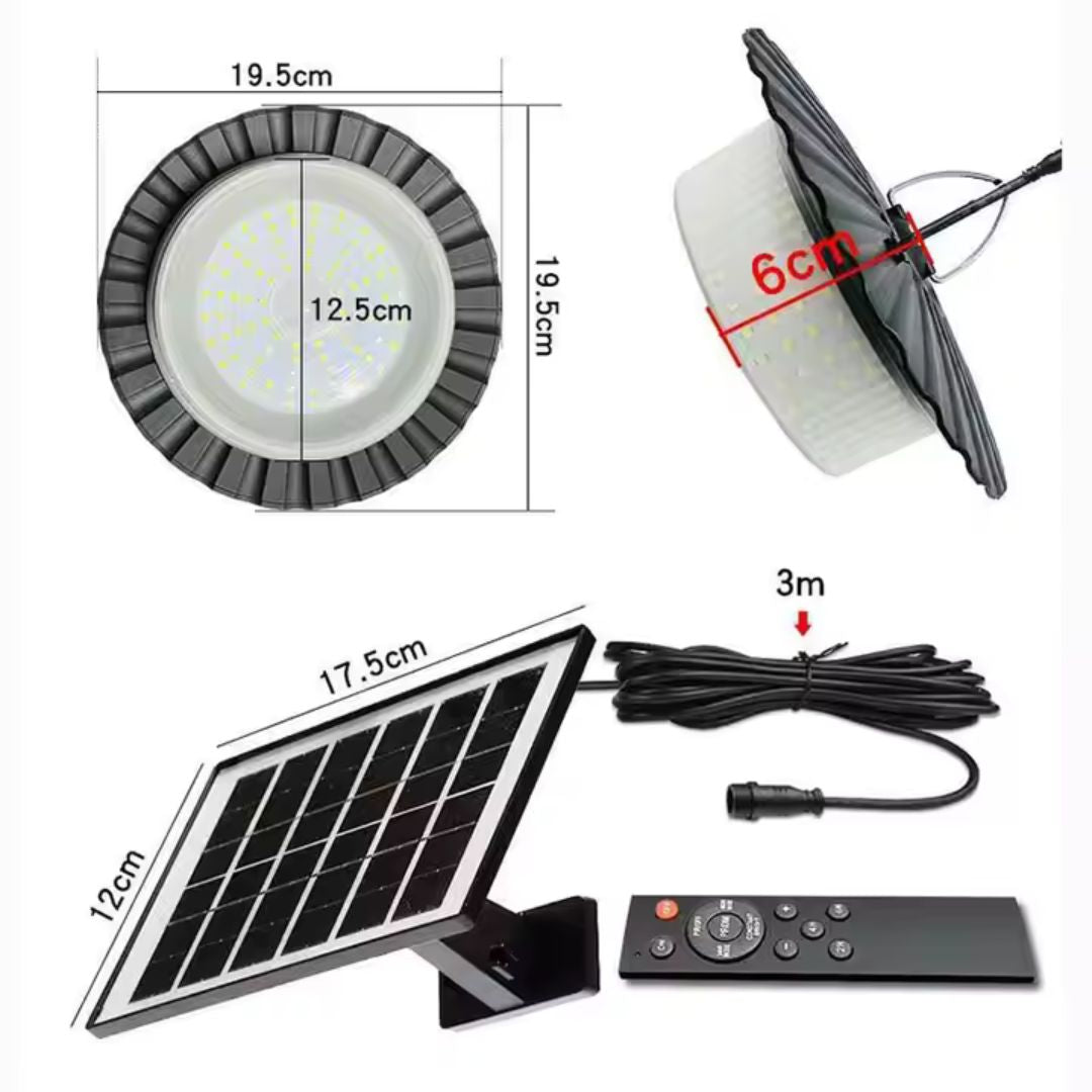 SunRay - Solar Shed & Barn Light