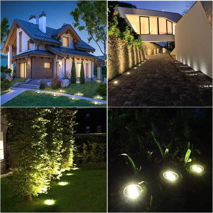 OrbiGlo - Waterproof LED Solar Ground Light