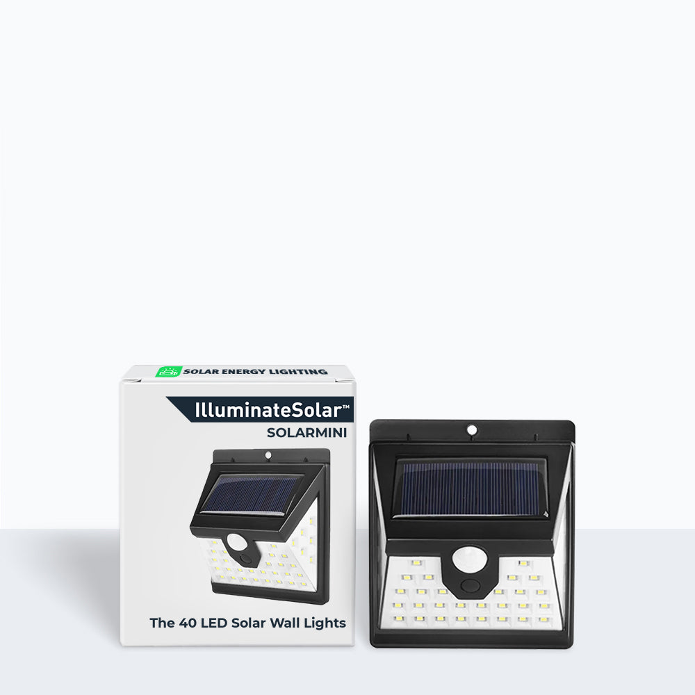 SolarMini™- The 40 LED Solar Wall Lights