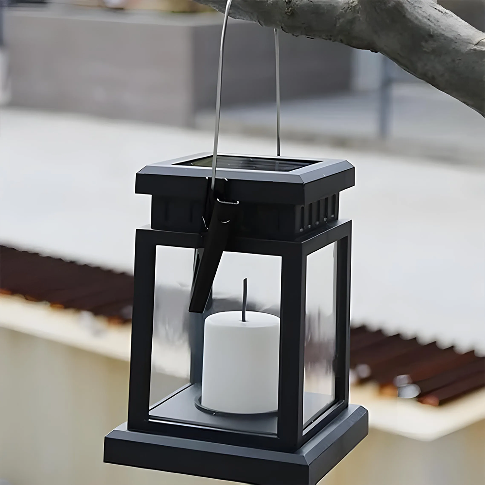 Solar Outdoor Hanging Lantern Light