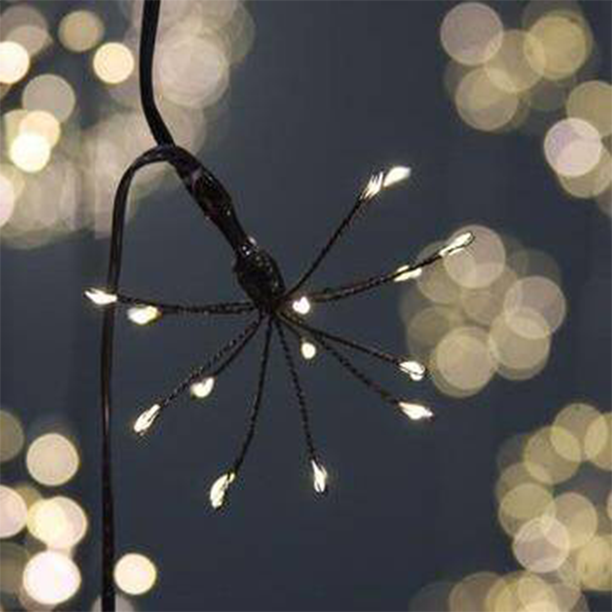 NoirBurst – Outdoor Starburst Fairy Lights