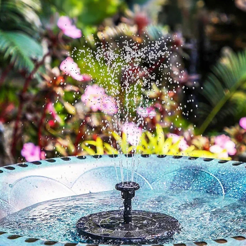 SolarStream Fountain – 1.4W Solar Water Feature for Gardens & Ponds