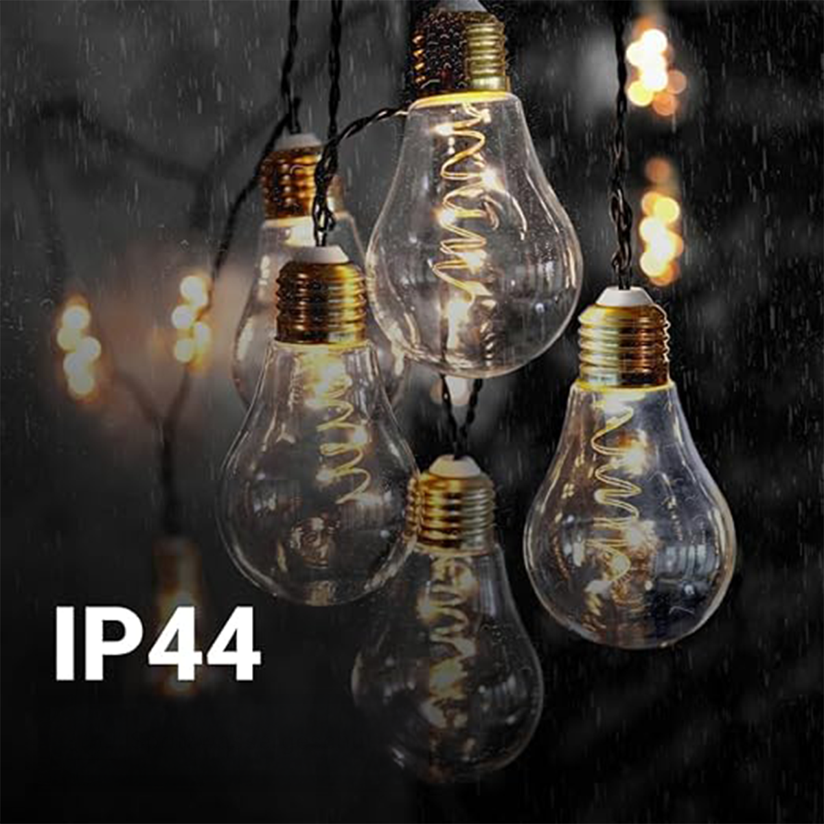 GlowFest – Solar LED Bulb String