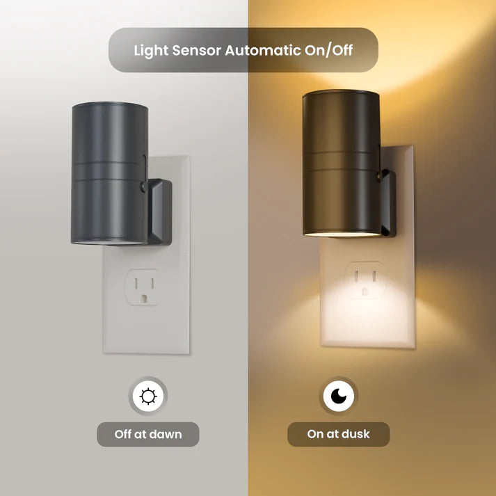 ComfortGlow – Adjustable Plug-In Night Light