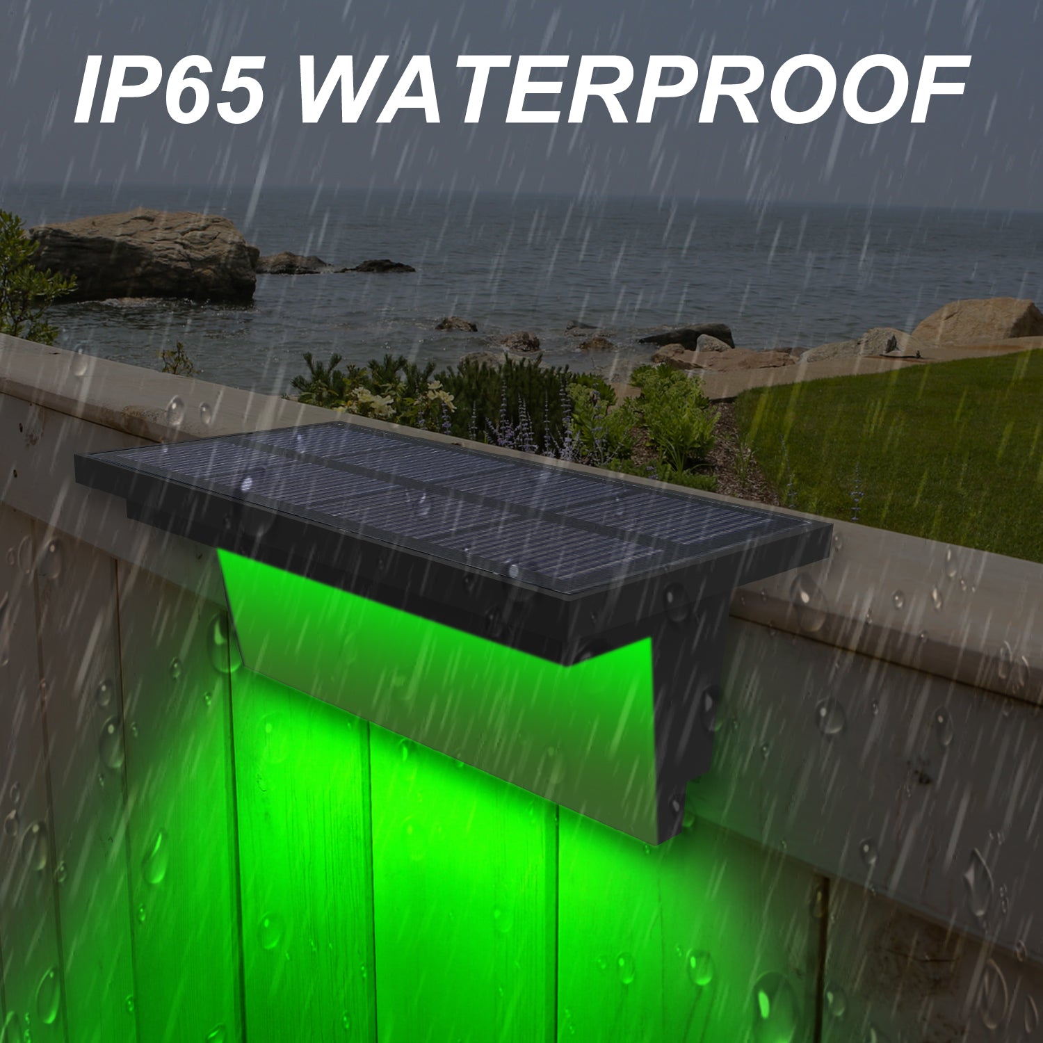 VividSolar™ - Solar Fence Light