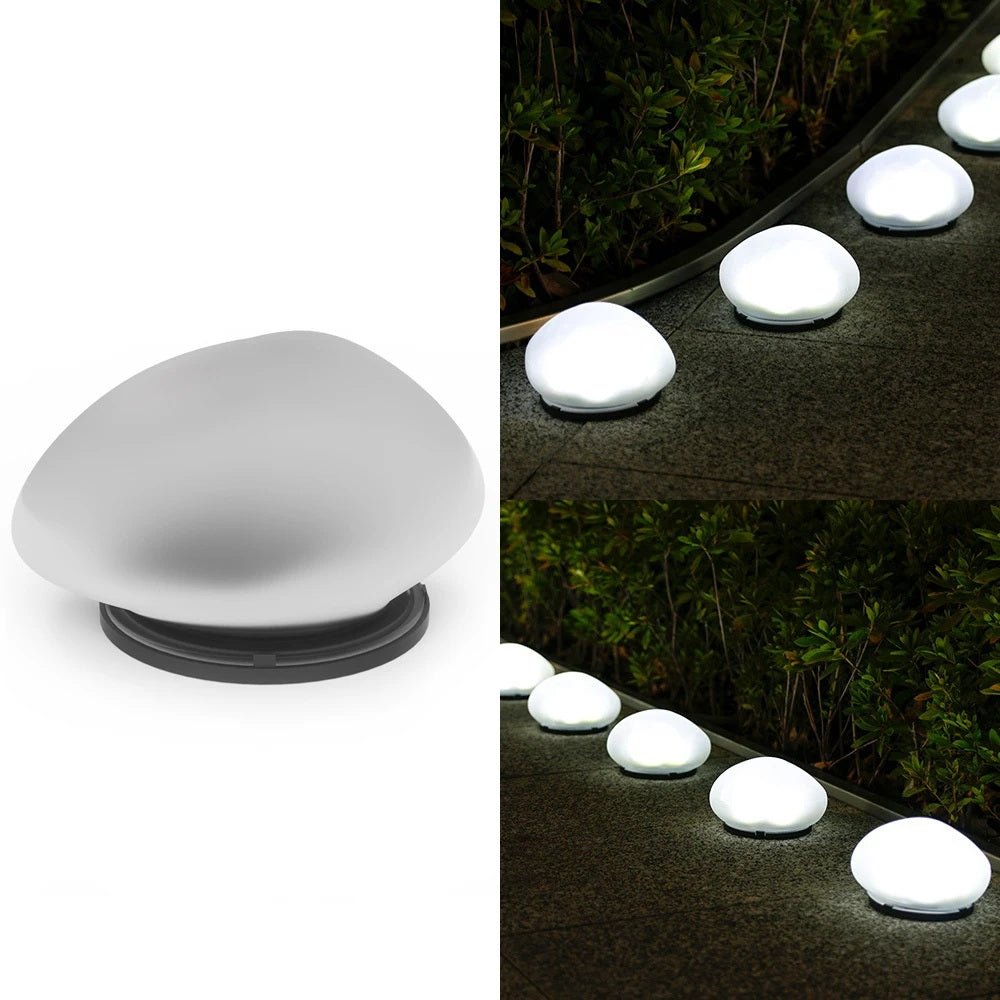 GlowPebble Solar Light Set 2pcs