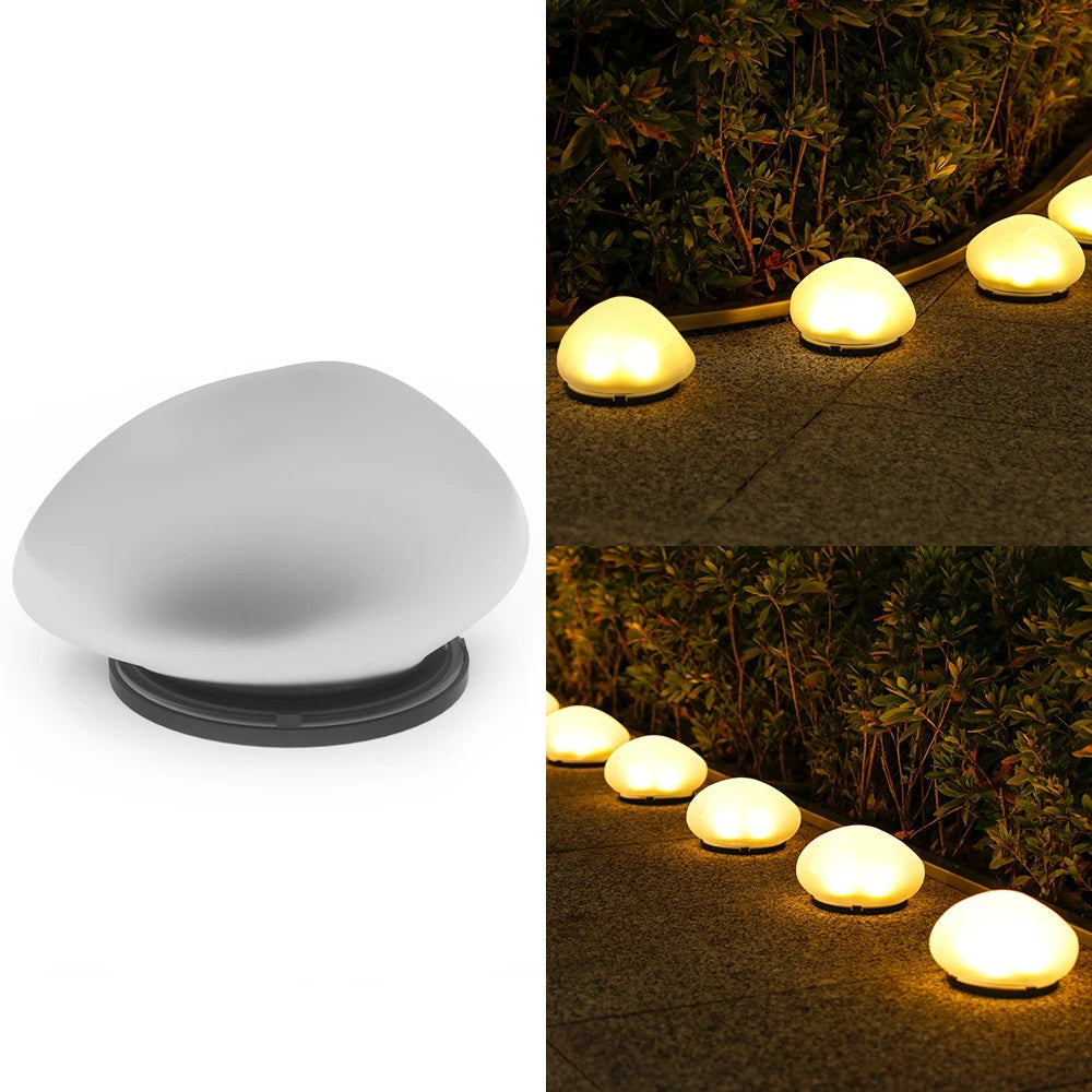 GlowPebble Solar Light Set 2pcs