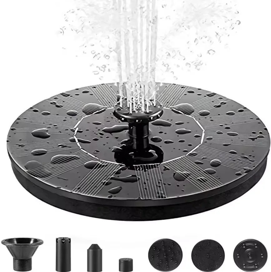 SolarStream Fountain – 1.4W Solar Water Feature for Gardens & Ponds