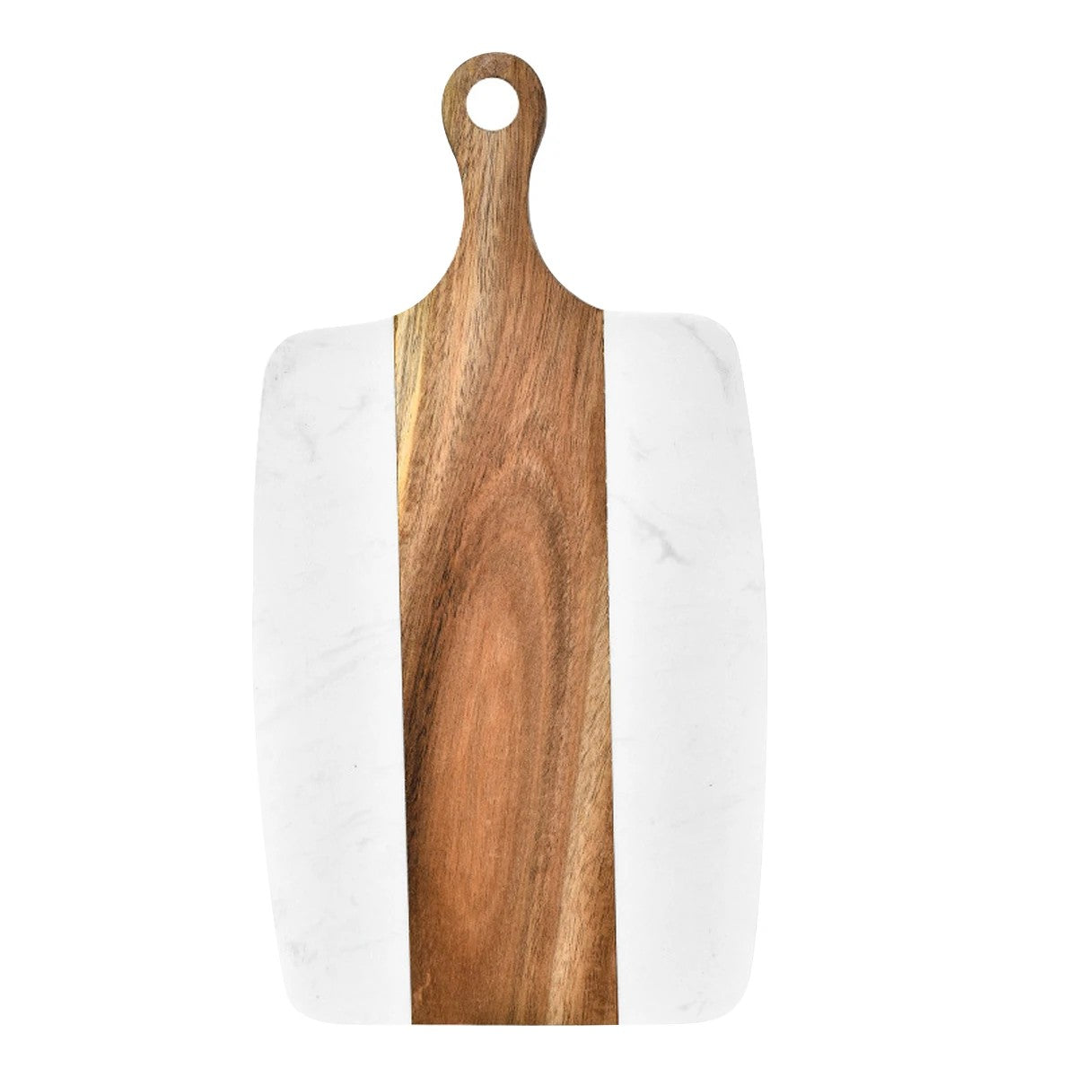Acacia Wood and Marble Cutting Board