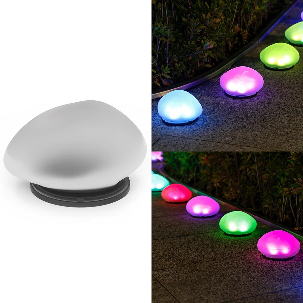GlowPebble Solar Light Set 2pcs