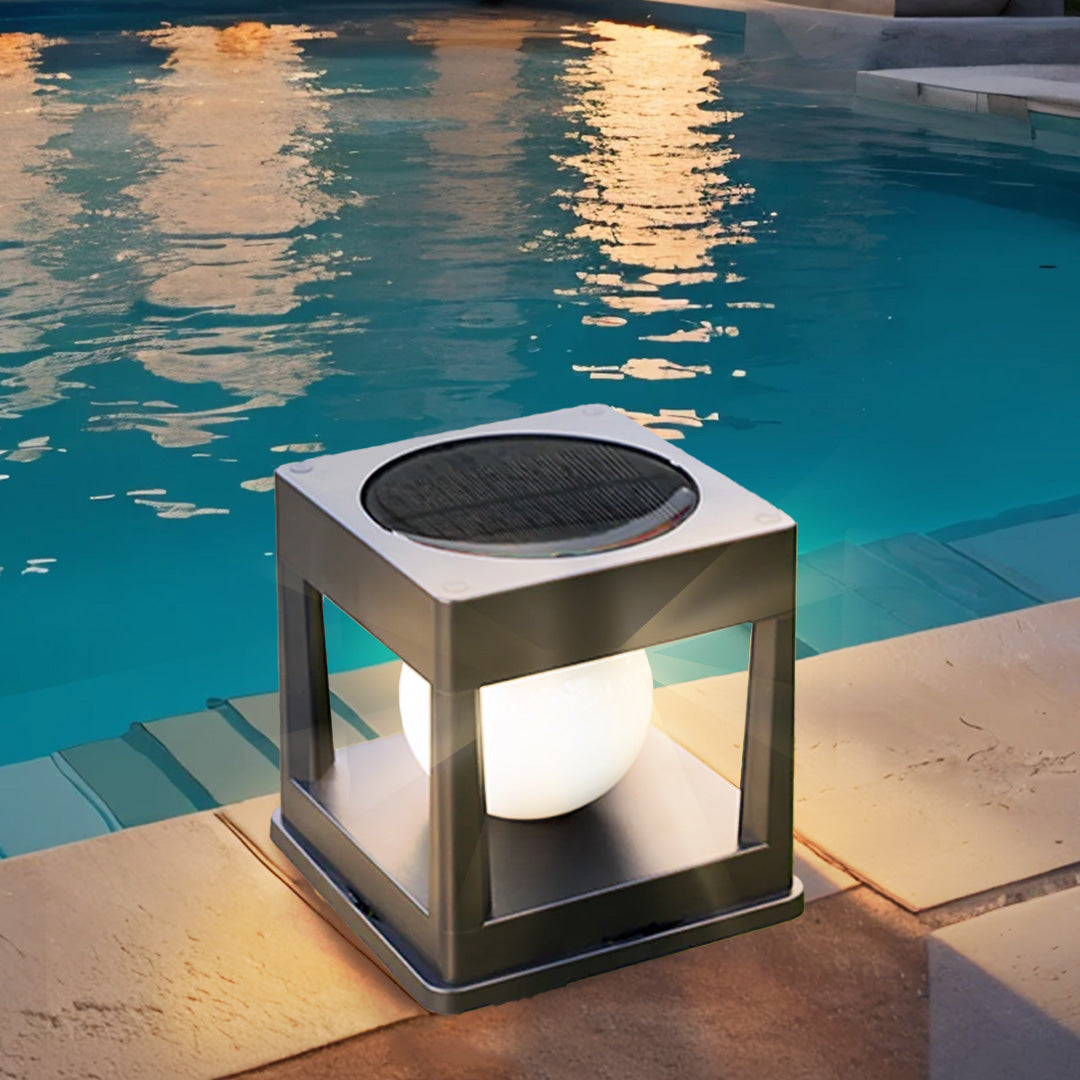 CubeGlow™ - Solar Fence & Pathway Light