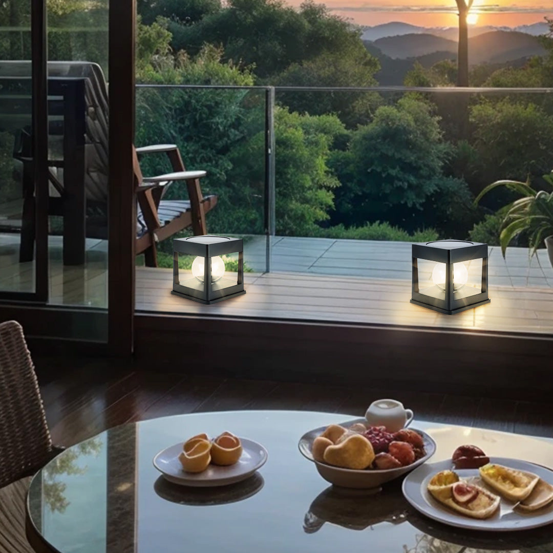 CubeGlow™ - Solar Fence & Pathway Light