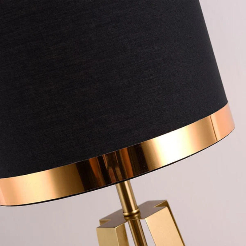 Aureum – Table Lamp with Golden Cone Design