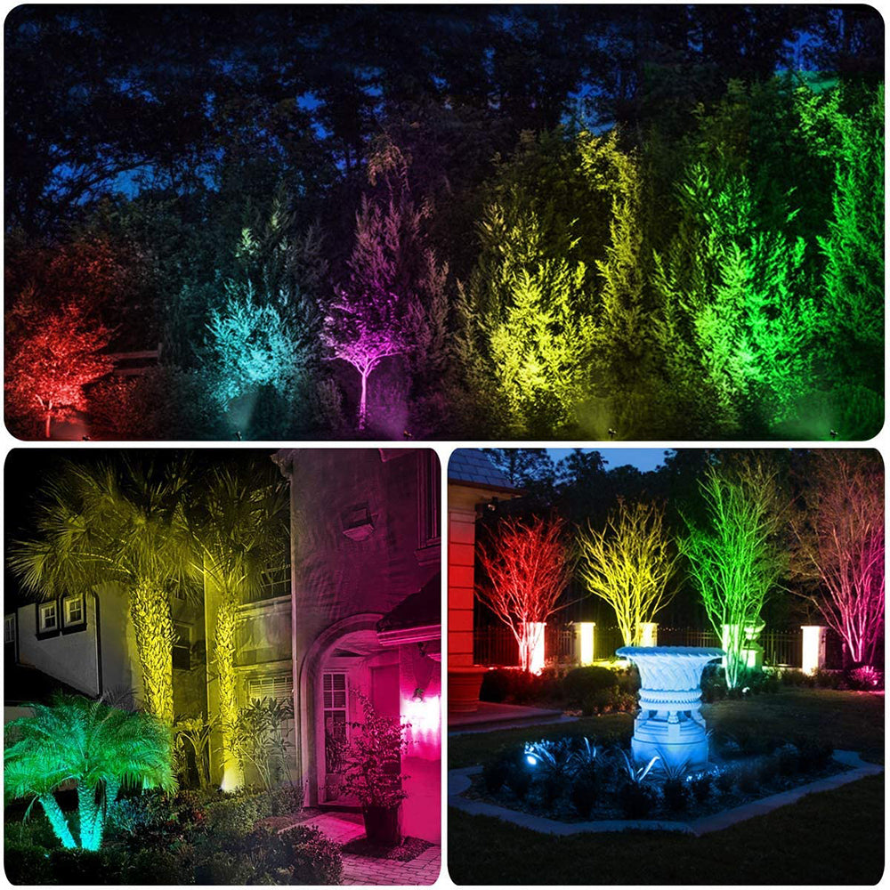 ColourSplash™- Solar RGB Outdoor Spotlights