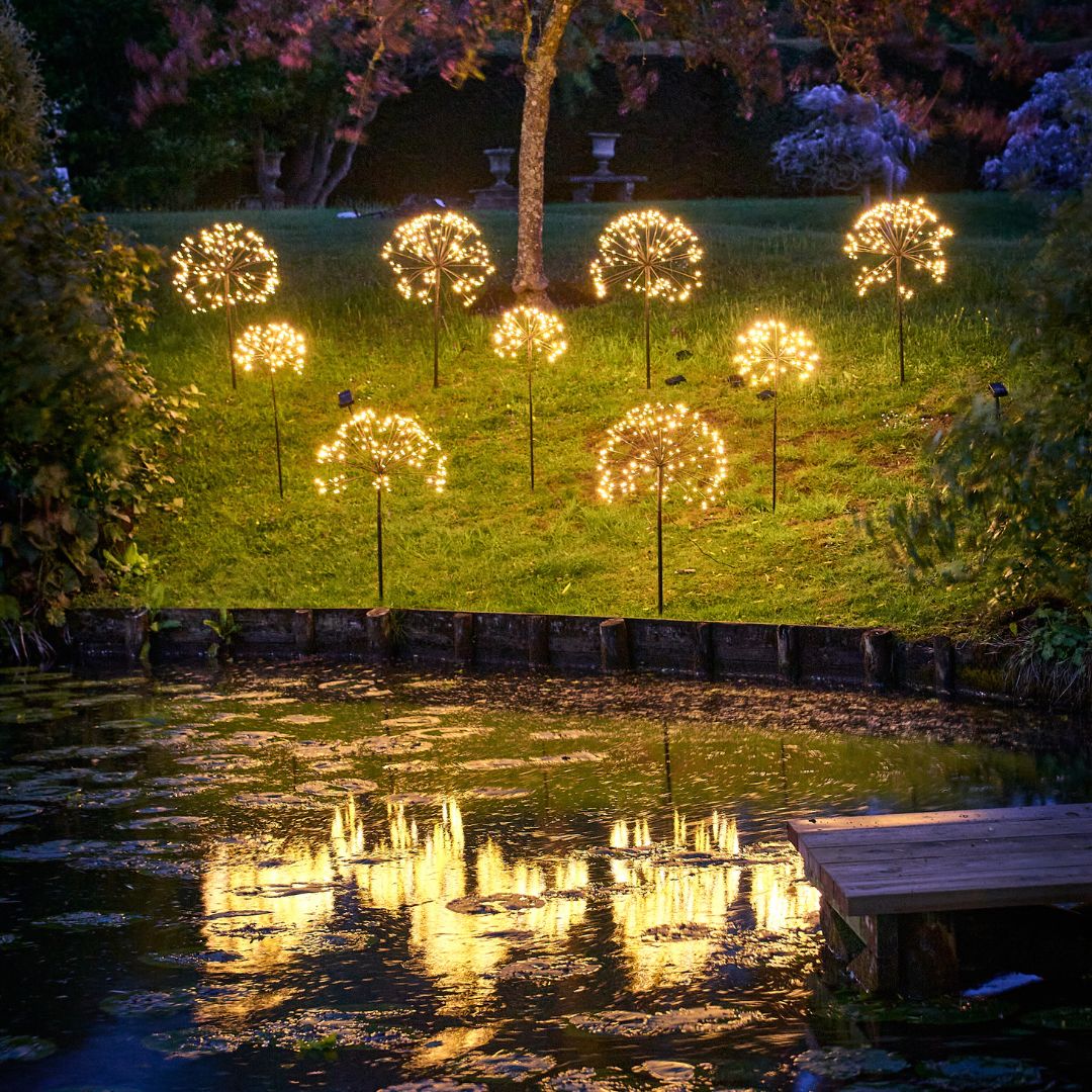 GlowRise – Solar Stake Lights (Set of 2 Sizes)