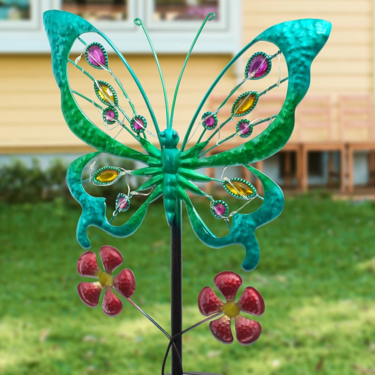 LunaWings – Solar Garden Butterfly Stake Light