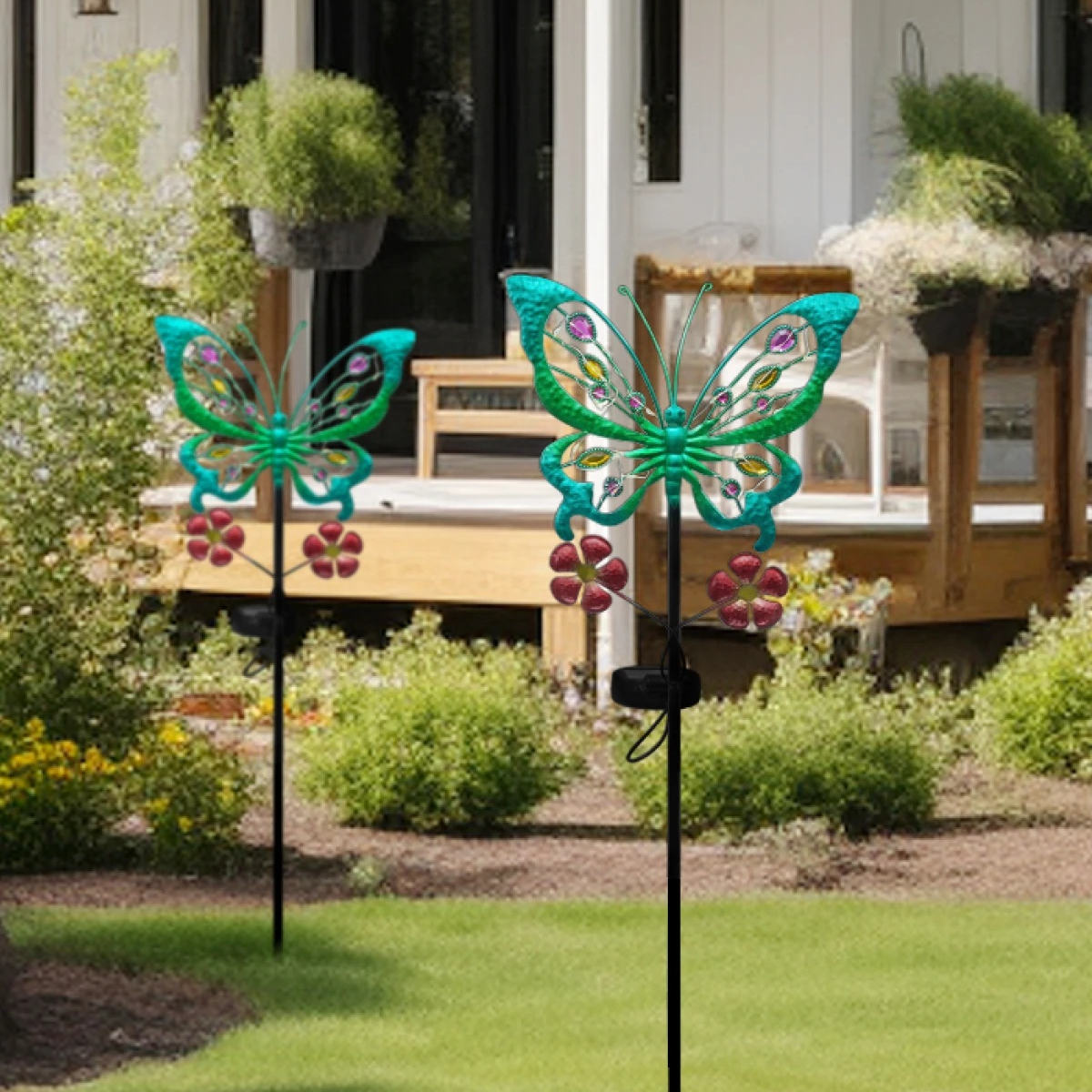 LunaWings – Solar Garden Butterfly Stake Light