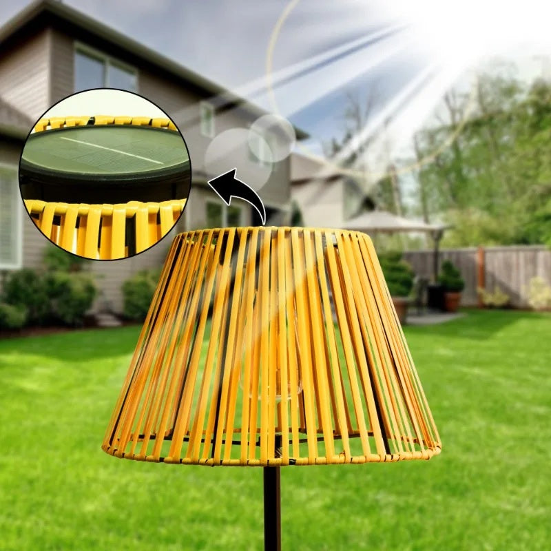 SolRattan Solar Floor Lamp