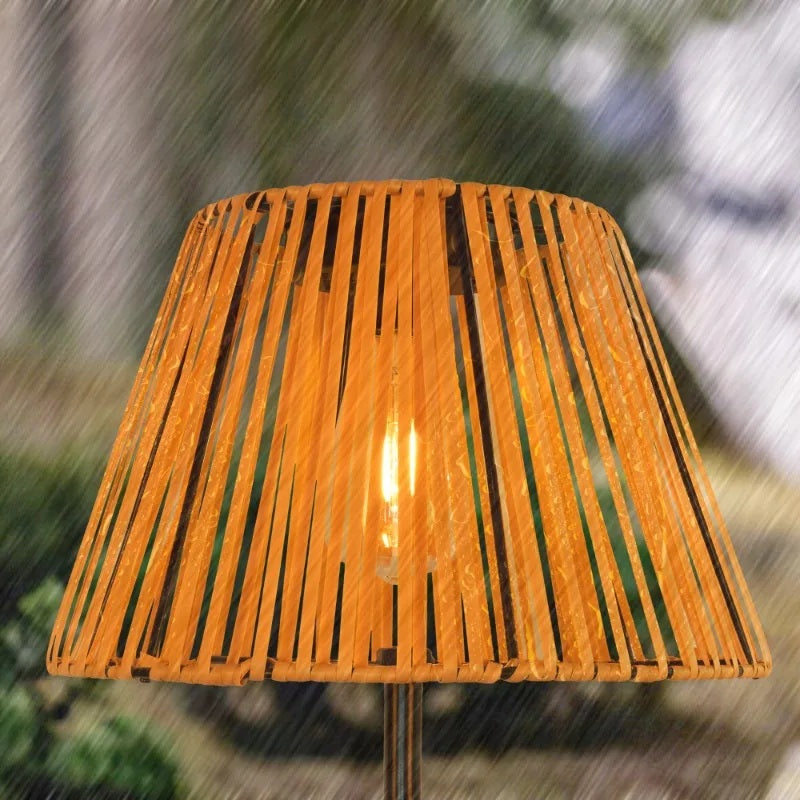 SolRattan Solar Floor Lamp