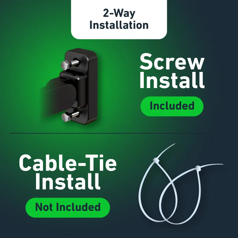 GlowFlex™- The ultimate 3-head 360° solar motion light